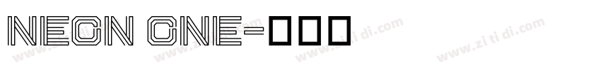 Neon One字体转换